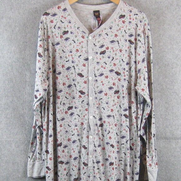 Savage X Fenty Mens Tis The Savage One Piece Pajamas M NEW - Picture 2 of 7